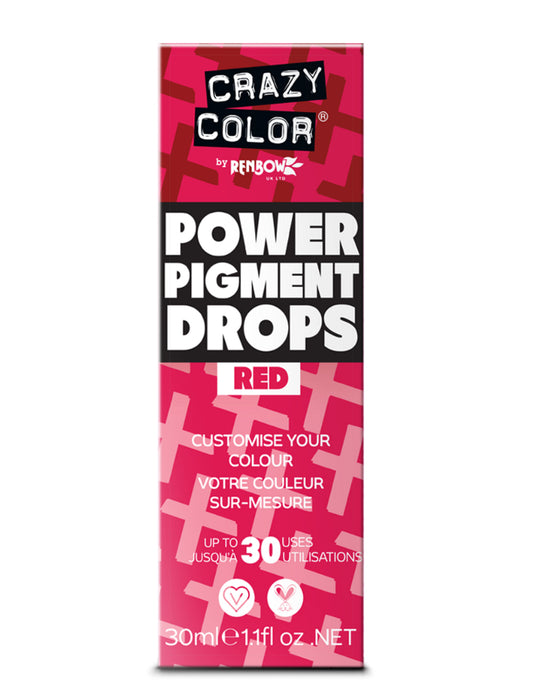 POWER PIGMENT DROPS RED